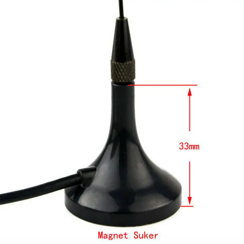 UT-106 Dual Band 144/430MHz Magnetic Mounted Vehicle Car Antenna UT106 SMA-Female for BAOFENG UV-5R UV-3R TG-UV2 Two Way Radio