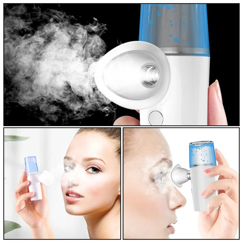 NEW 40ml Eye Care Nano Spray Moisturizing Water Mist Steam Engine Rechargeable Eye Wash Beauty Mask Steam Engine Spray