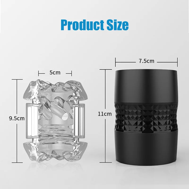 Suck Hand-pulled Extractor Penis Masturbation Cup for Men Manual Operation Eroticism Sex Toy Silicone Automatic Trainer for Men