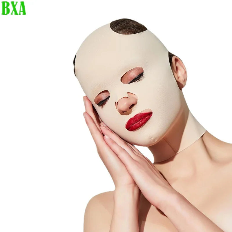 BXA Sleeping Mask Facial Slimming Bandage 3D Reusable Breathable Beauty Women Anti Wrinkle V Shaper Full Face Lift Beauty