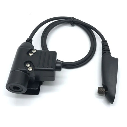 U94 PTT Z113 Z Tactical Military Adapter for Motorola Walkie Talkie GP140 GP320 GP328 GP338 GP340 Radio PTT Microphone Headset