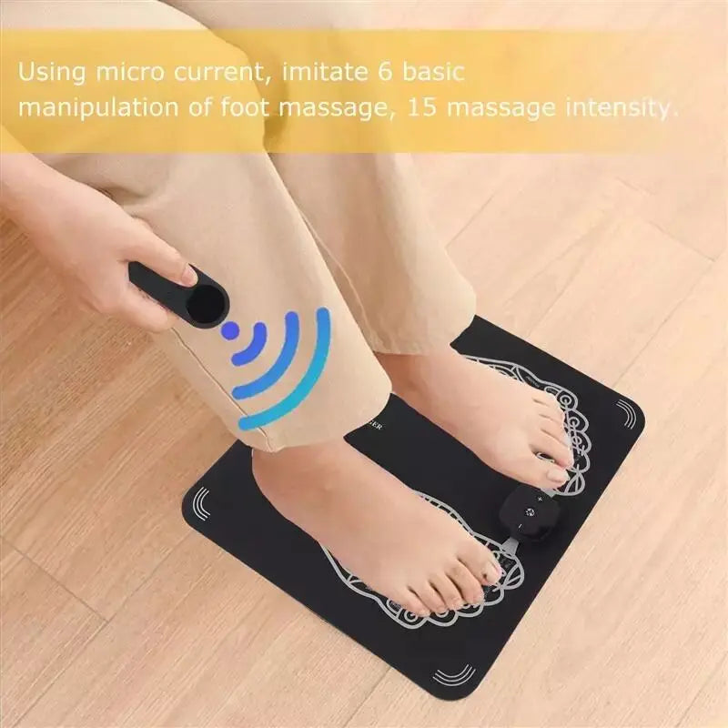 EMS Massage Electric Foot Massage Pad Strabismus Electrical Stimulation Physiotherapy Massageador Healthcare Masajeador Saude