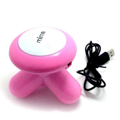 Mini Handled Electric Massager Body Wave Vibrating USB Massage Triangle Body Health care beauty Massager Small Massor Relaxation