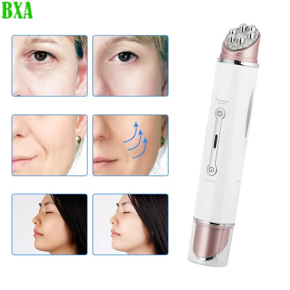 Multifunctional Eye Massager LED Photon Treatment High Vibration EMS Heating Facial Massager Skin Lifting Anti-wrinkle Tool