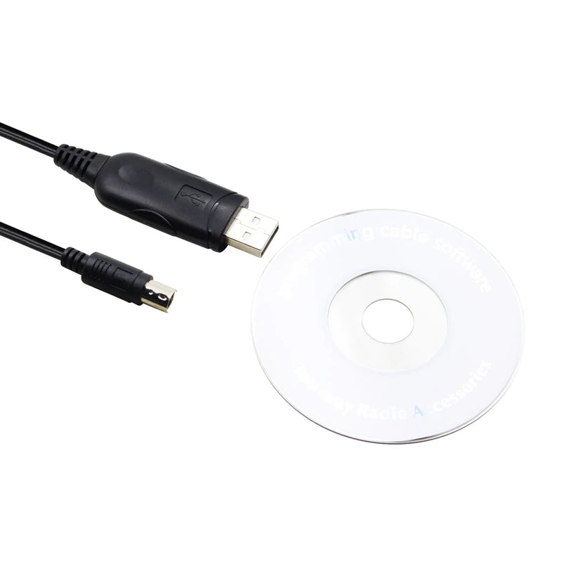 USB Programming Cable with CD Driver For Yaesu FT-7800R 7900R 8800 8900R 3000 7100 8100 8900R FT7800 FT7900 FT8800 FT8900 Radio