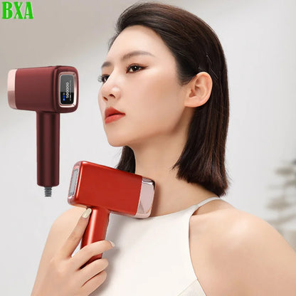 Replaceable Laser Hair Remover T14 Cold Yet IPL Laser Hair Remover for Home Use In Women's Skin Rejuvenation and Acne Removal