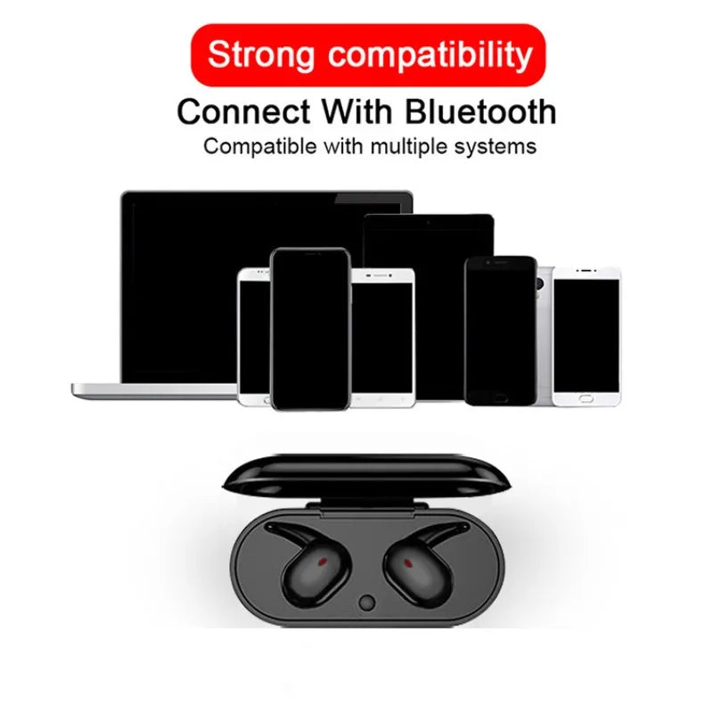 Y30 TWS Wireless Earphone Blutooth Headset HiFi Sound Stereo Sport Bluetooth Headphone Earbuds w/ Mic Headset For iPhone Android