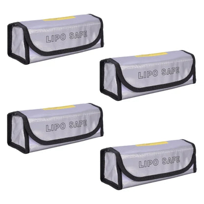 1PCS 185x75x60mm Portable Battery Guard Bag Explosion-proof Bag RC Lipo Battery Safe Bag