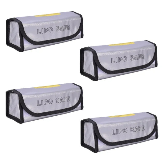 1PCS 185x75x60mm Portable Battery Guard Bag Explosion-proof Bag RC Lipo Battery Safe Bag