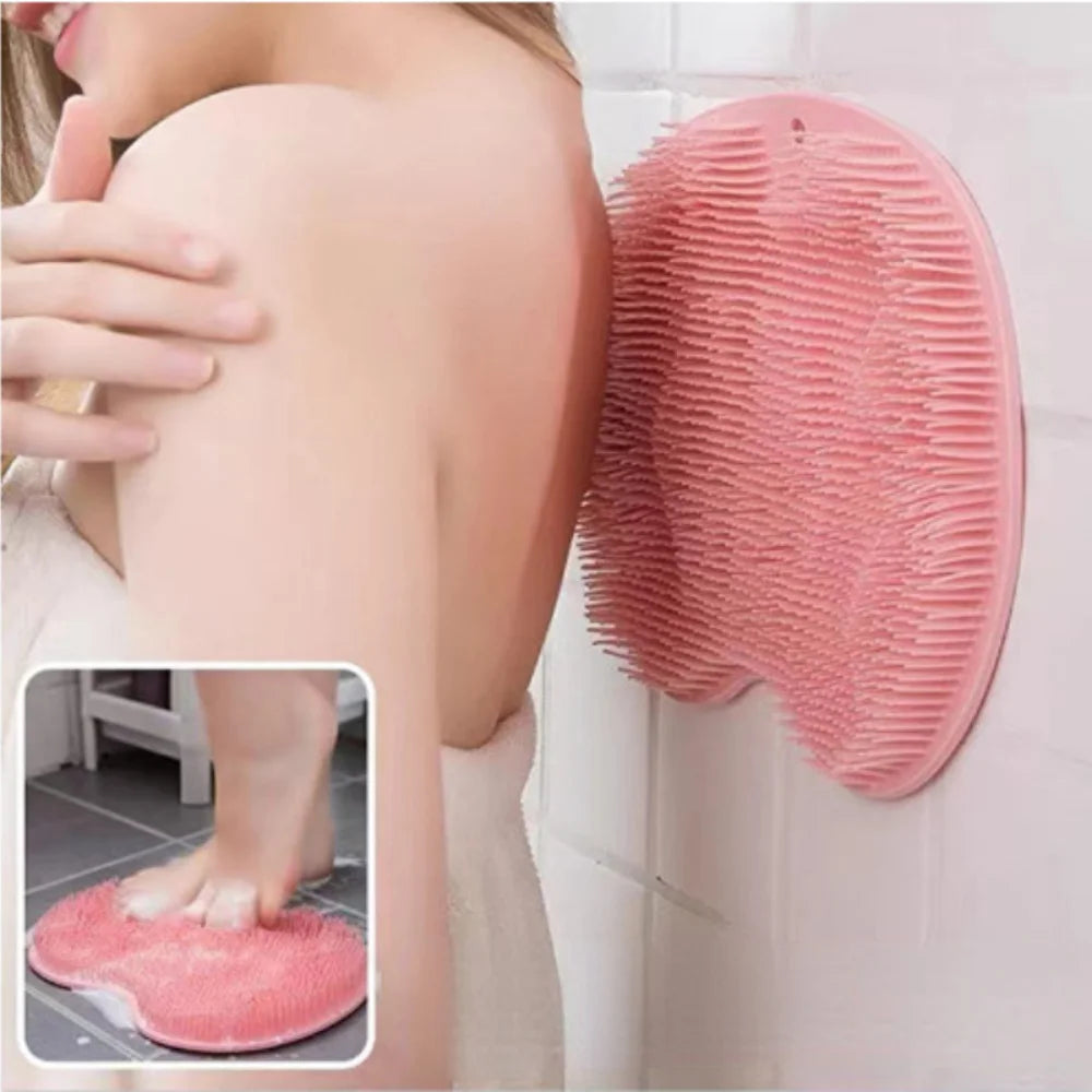 Silicone Foot Rub Bathroom Massage Bath Dead Skin Foot Wash Brush Foot Bath Non-slip Bath Mat Foot Brush Anti-skid Bath Mat