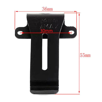 10PCS Baofeng Two Way Radio BF-888S BF-666s BF-777S Metal Belt Clip For Kenwood TK-208 TK-308 TH-22AT TH-42AT Walkie Talkie