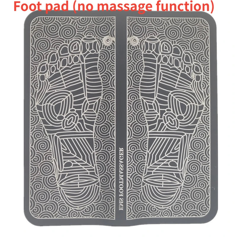 New Pulse Electric Foot Massager Pad EMS Relief Pain Relax Feet Acupoints Massage Mat Shock Muscle Stimulation Blood Circulation