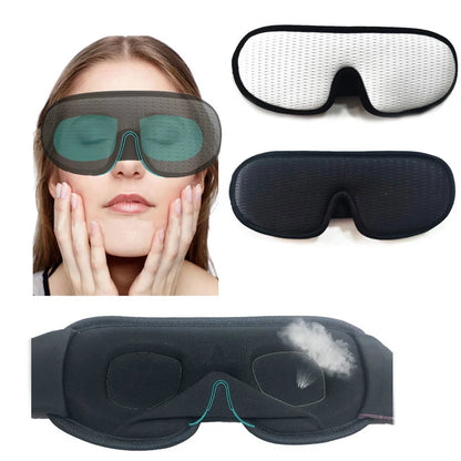 Eyes Sleep Masker Eye Shade Blindfold Sleeping Aid Face Mask Eyepatch 3D Sleeping Mask Block Out Light Soft Padded Sleep Mask