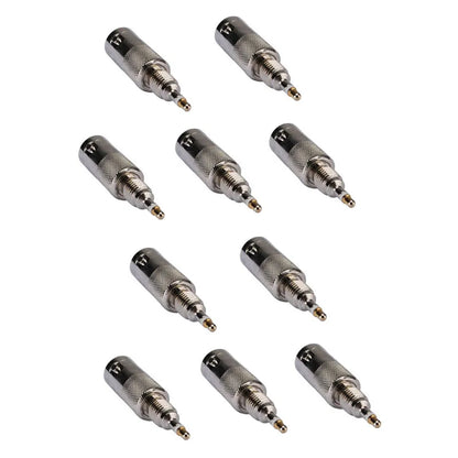 10x BNC Female Antenna Connector RF Test Adapter For Motorola GP88 GP300 GP328 GP338 GP340 GP360 GP380 HT750 HT1250 EX600 Radio