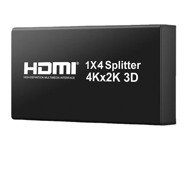 4K*2K HDMI Splitter - 1X4 HDMI Distribution Amplifier, High Definition, 3D Support, 1 Input 4 Output