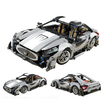 1438Pcs Technical MOC Racing Sport Car Model Building Blocks City Mechanical Supercar Speed Vehicle Bricks Toys for Kids Gifts