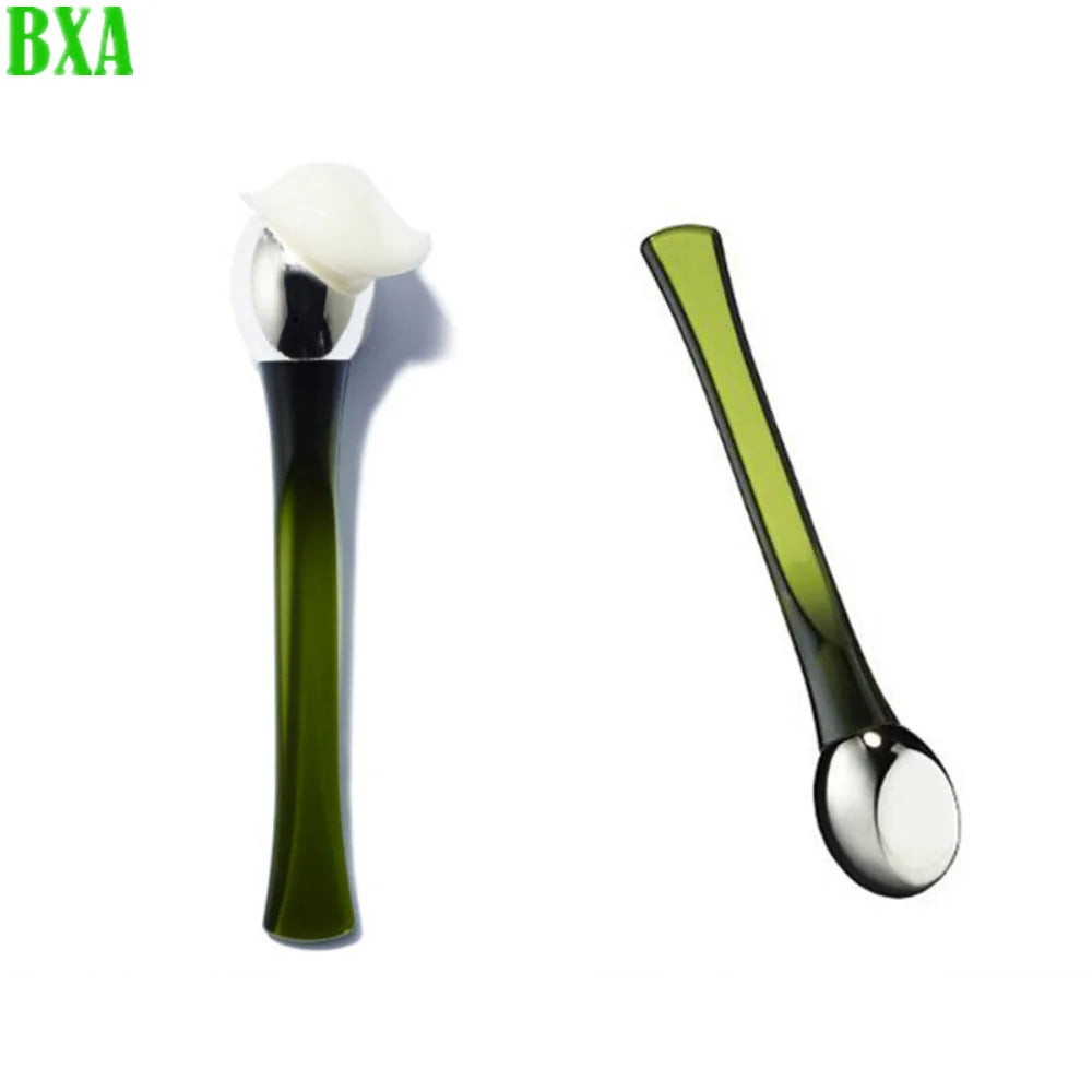 BXA Eye Cream Applicator Eye Roller Massage Stick Cosmetic Spatula Anti Wrinkle Facial Spoon Gold Alloy Face Thin Skin Care Tool