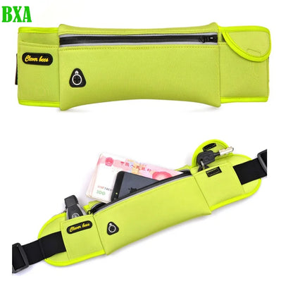 Running Waist Bag Sport Waterproof Waist Pack Close-Fitting Invisible Belt Outdoor Sports Bag Fitness Anti-Theft Phone Waist Bag