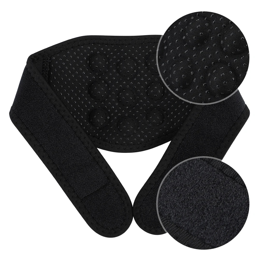 1pc Reusable Self Heating Neck Pad Wrap Relieve Pain Magnetic Neck Support Brace Heating Tourmaline Belt Pad Wrap Magnet Therapy