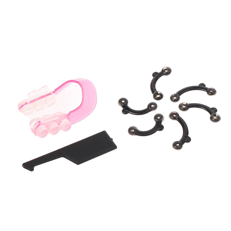 1Set Female Upper Nose Clip 3 Sizes Beauty Upper Nose Lifting Bridge Plastic Massage Tool Painless