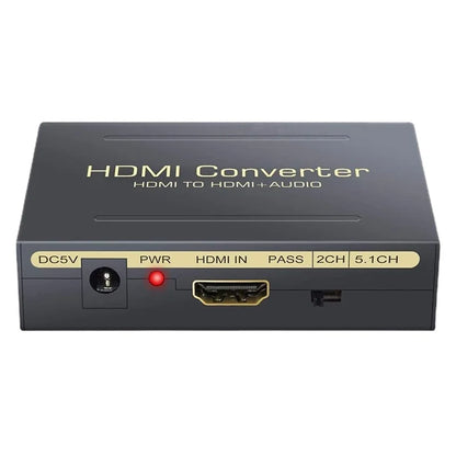 Source factory HDMI audio splitter, HD audio converter, fiber optic signal converter