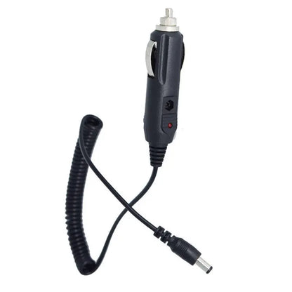 10PCS DC 12V Car Charger Charging Cable Spring Cord Line for Baofeng UV-5R 5RA 5RE PLUS UV5A+ Two Way Radios Walkie Talkie