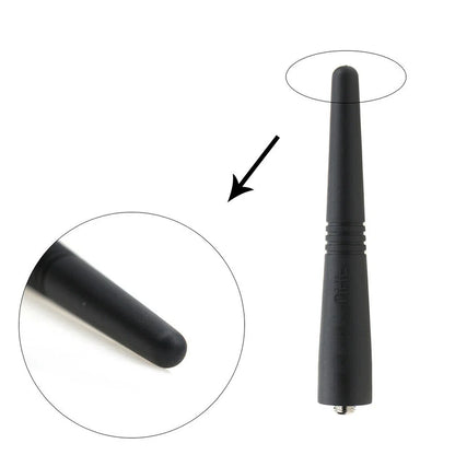 10PCS 9cm UHF 400-470Mhz/330-390MHz/VHF 136-174MHz Stubby Antenna for Motorola GP338 GP328 GP3188 GP68 GP88 HT1250 EP450 Radio