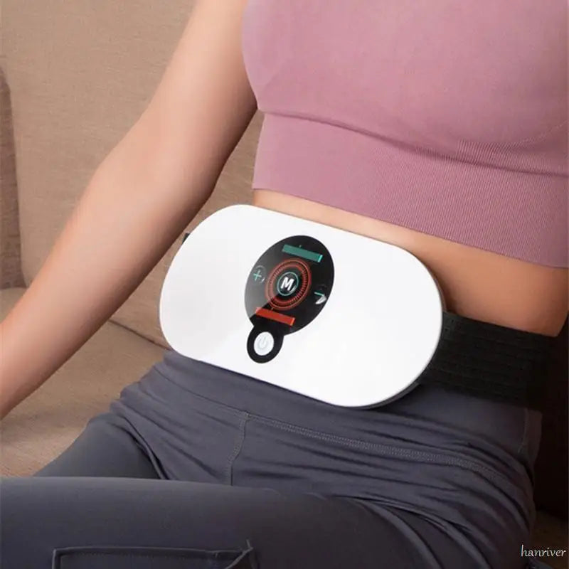 New Body Slimming Massager Cellulite Massager Ems Heating Electric Belly Slimming Belt Fat Burning Abdominal Muscle Stimulation