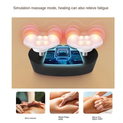 Winter Foot Warmer Massage Machine Foot Heater Rechargeable  Heating Household Foot Warmer Winter Protection Wrap Hot Compress