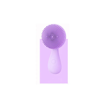 Cleansing Brush Skin Rejuvenation Silicone Ultrasonic Facial Brush Face Body Cleanser 4 Modes with Rotating Magnetic Beads