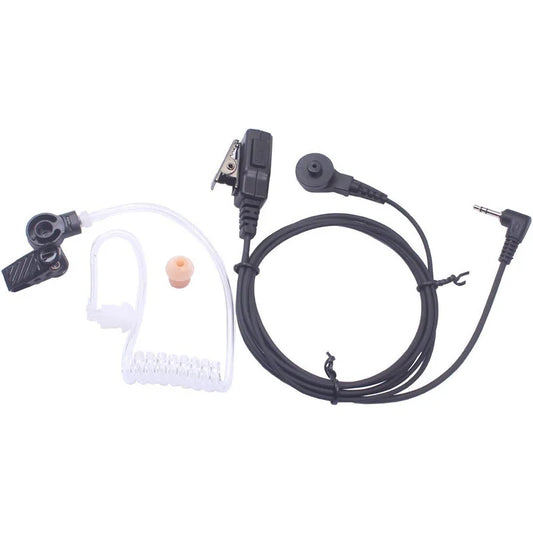 Walkie Talkie 1 Pin 2.5mm Earpiece Air Tube PTT Mic Microphone Headset for Motorola TLKR T3 T5 T6 T7 T8 T9 T6200C MH230R Radio