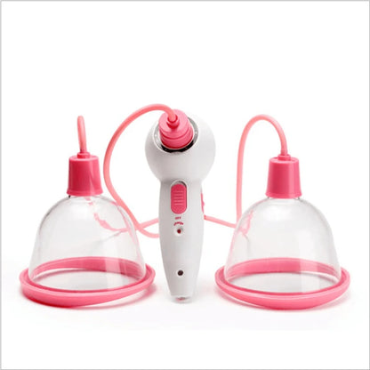 Electric Breast Massage Enlargement Instrument Vacuum Therapy Machine Butt Lift Massager Breast Pump Nipple Sucker Chest Cupping