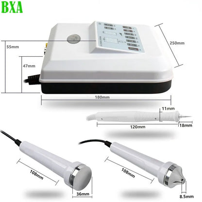 H3231 3 in 1 High Frequency Ultrasonic Facial Massager  Skin Care Tightening Anti Aging Wrinkle Removal Salon Beauty Machine