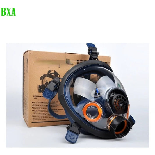 Anti-Fog Full Face Respirator Gas Mask Suit Industrial Painting Spraying Respirator Safety Work Filter Formaldehyde Protection