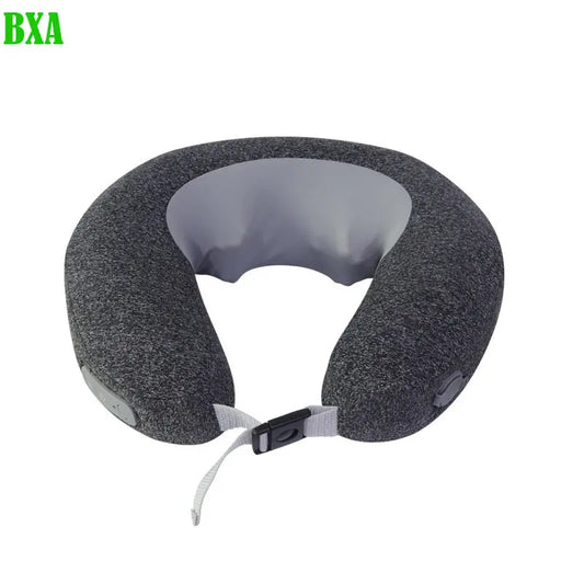 Electric Inflation U Shaped Neck Massager Pillow USB Charging Portable Neck Shoulder Cervical Relaxing Massage Protector Outdoor