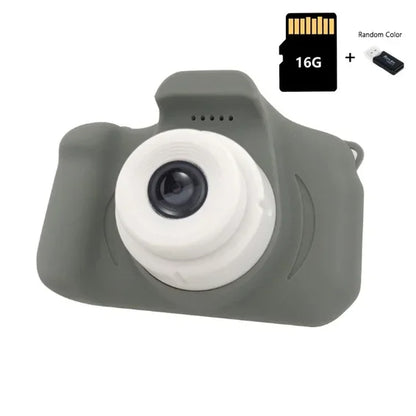 1080P HD Camera Video Toys for Kids 2 Inch Cartoon Cute Outdoor Digital Pink Camera Children SLR Camera Toy Birthday Gift