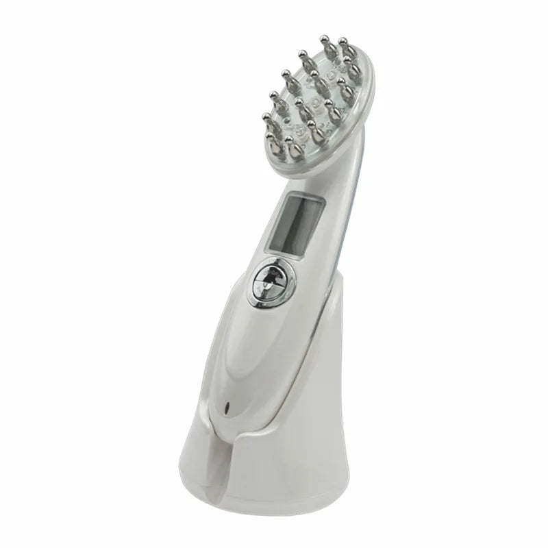 Electric Laser Hair Growth Comb Infrared EMS Vibration Massager Microcurrent Hair Care Hair Loss Treatment Hair Regrowth