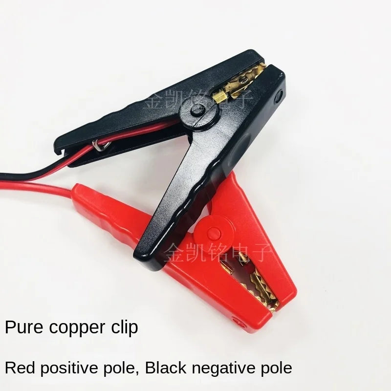 12V24V Full Copper 2.5mm² Car Battery Car Charger Female Head Pure Copper Alligator Clip To Cigarette Lighter Socket Cable