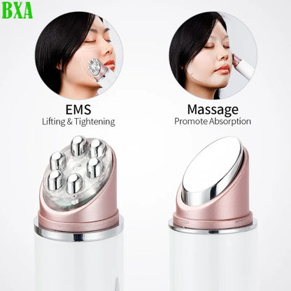 Multifunctional Eye Massager LED Photon Treatment High Vibration EMS Heating Facial Massager Skin Lifting Anti-wrinkle Tool