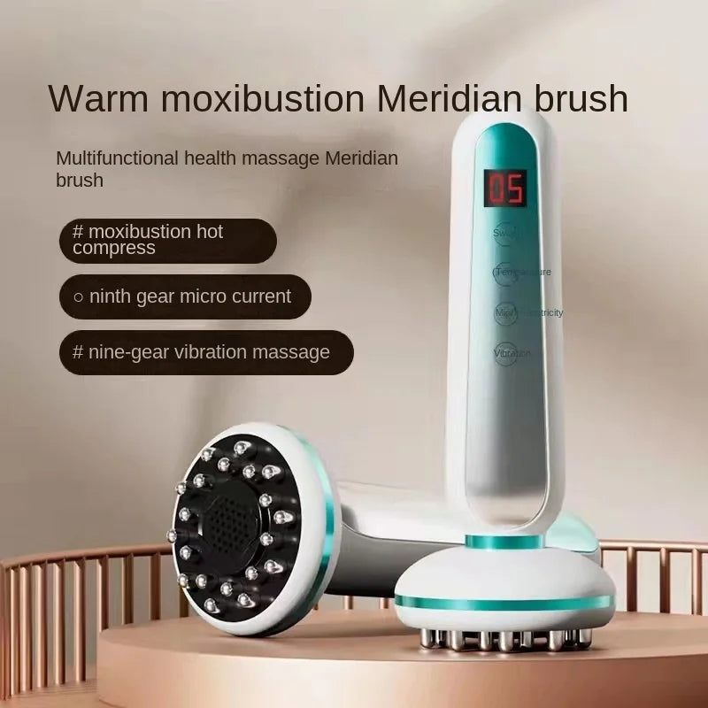 Electric Meridian Brush Slimming Brush Multifunctional Scraping Instrument Abdomen Kneading Dredging Meridian Massage