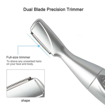 Beginner Wireless Electric Eyebrow Trimmer Artifact Hair Removal Beauty Trimmer Men's And Women's Automatic Eyebrow Trimmer