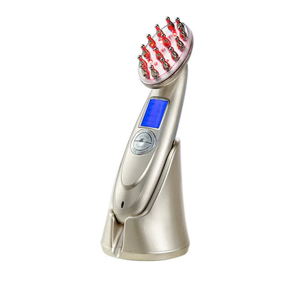 1PCS Microcurrent Hair Care Hair Loss Treatment Hair Regrowth Electric Laser Hair Growth Comb Infrared Vibration Massager