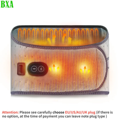 Electric Back Massage Belt Infrared Heating Waist Massager Warm Hot Compress Lumbar Back Support Brace Muscle Relax Health Care