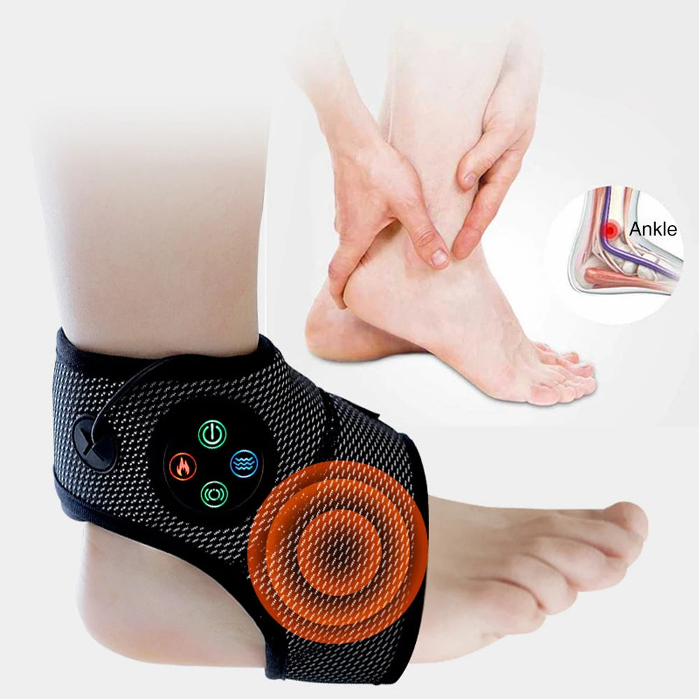 Smart Ankle Support Relaxation Treatment Ankle Massager Foot Compressed Air Massager Multifunctional Electric Vibrating Massager