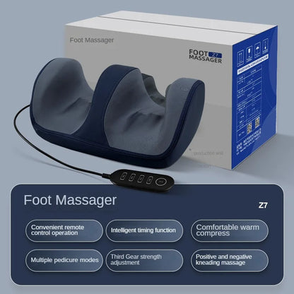 Leg Massager Calf and Sole Foot Therapy Machine Fully Automatic Kneading Household Foot and Sole Hot Compress Foot Massager