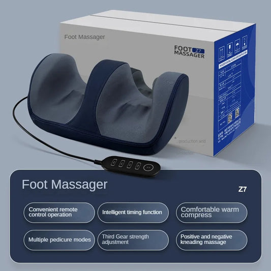 Leg Massager Calf and Sole Foot Therapy Machine Fully Automatic Kneading Household Foot and Sole Hot Compress Foot Massager