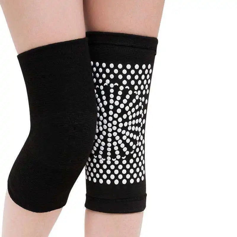 Knee Warmer Strap Arthritis Muscle Relax Joint Injury Recovery Knee Warmer Strap Massage Leg Warmer 1 Pair of Support Knee Pads