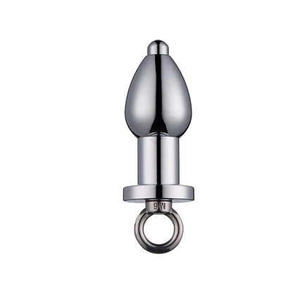 1PCS Metal Anal Plug Butt Plug Anal Cleaner Aluminum Alloy Removable Hollow Sex Toys for Couples Women Men