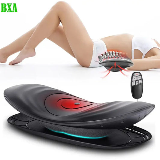 New Electric Traction Waist Massager Inflatable Back Posture Corrector Hot Compresses Muscle Relax Device Lumbar Spine Stretcher