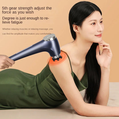 New Dolphin Electric Full Body Massage Stick Handheld Massage Stick for Back and Waist Health and Vibration Massager